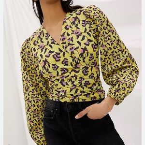 Anthropologie open back blouse ✨NWT💫